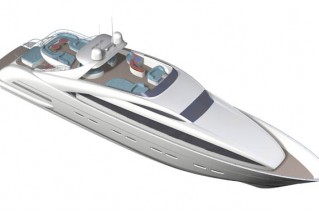 ISA 120 waterjet superyacht